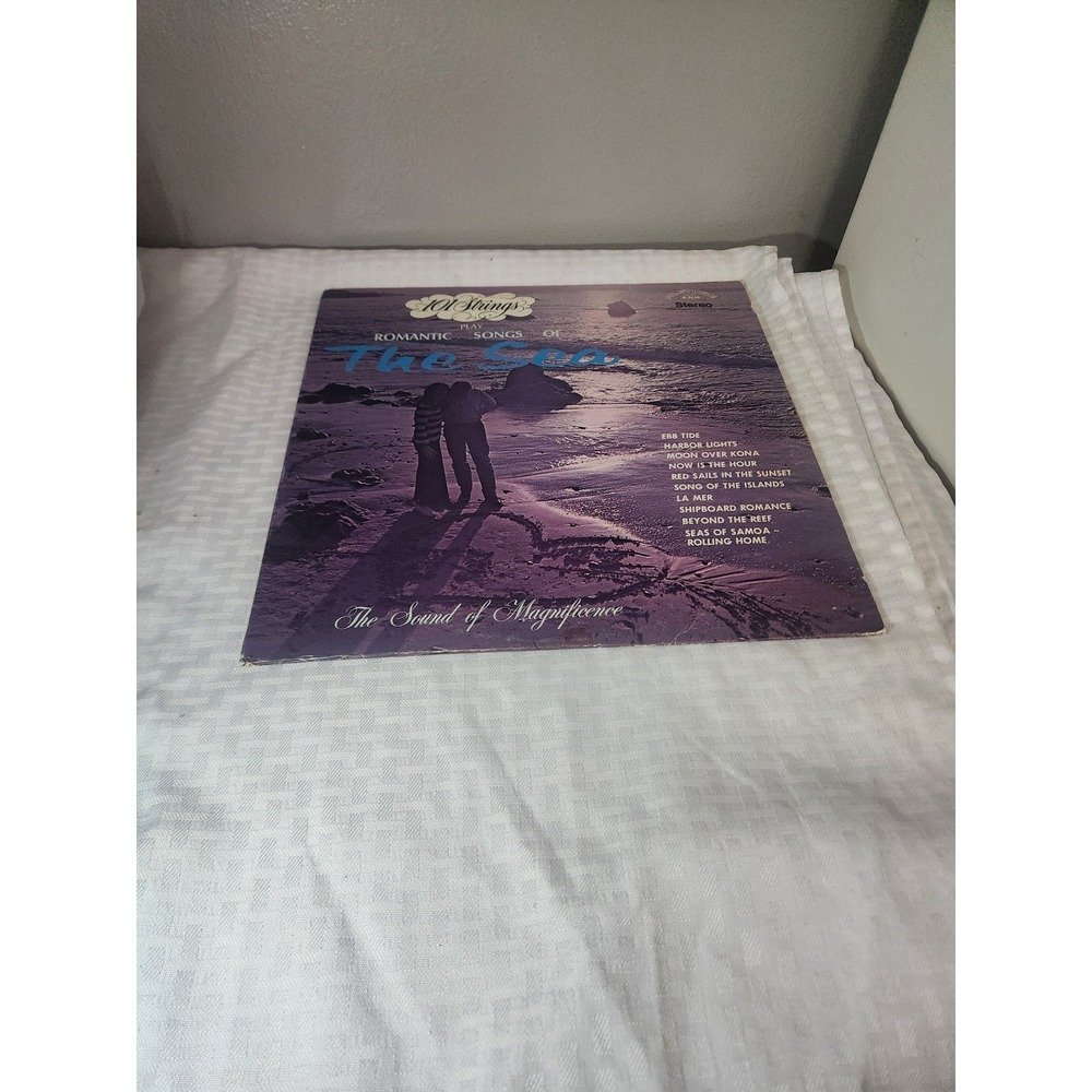 101 Strings Play Romantic Songs of The Sea Vinyl LP Alshire S-5140 Stereo Record